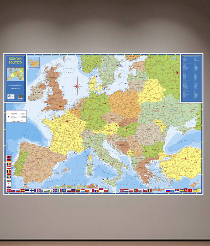 Mapa Europa Político 